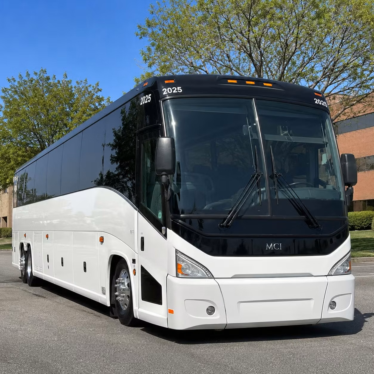 athens charter bus interior