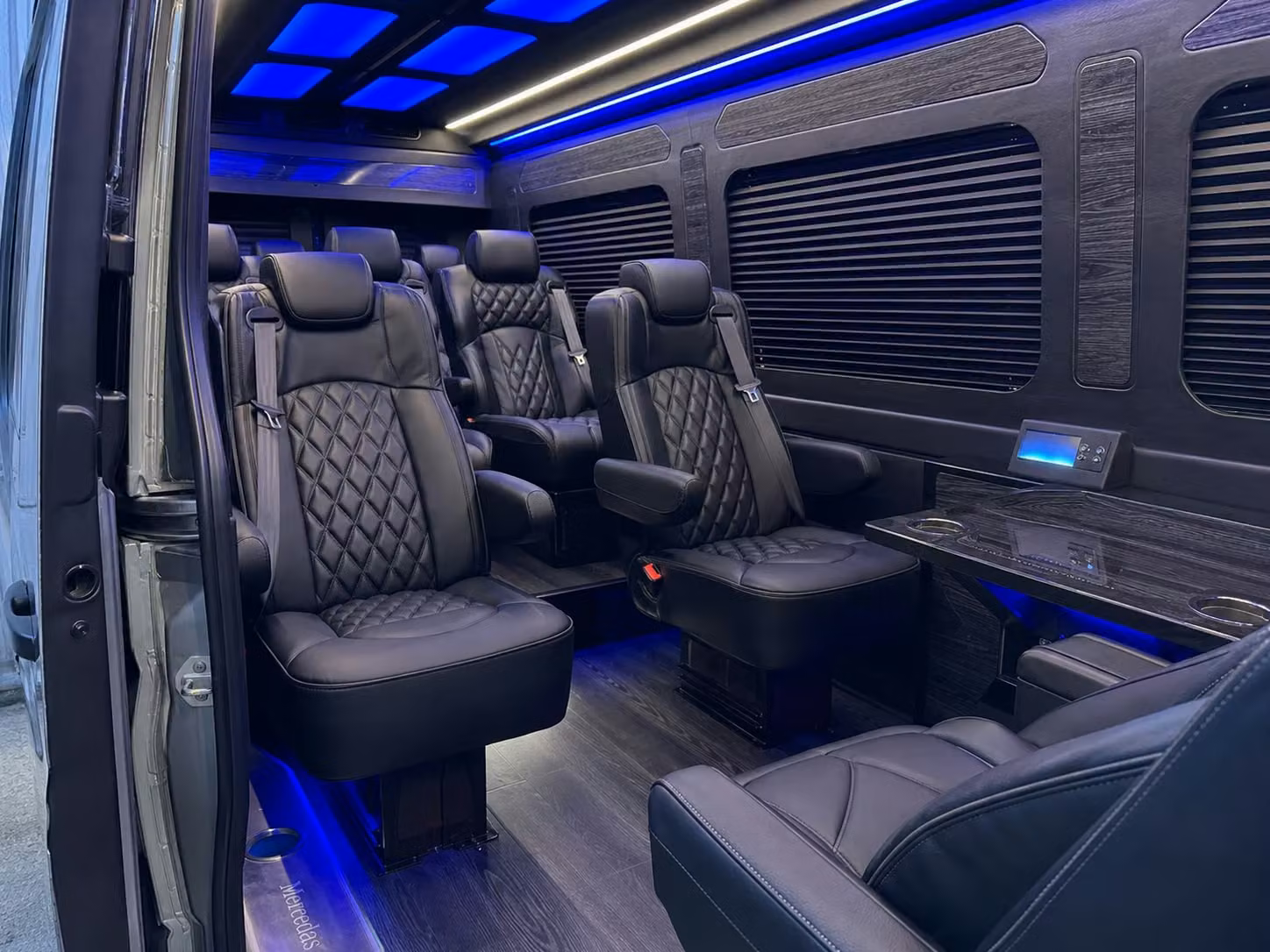 sprinter van transportation for groups and events across athens